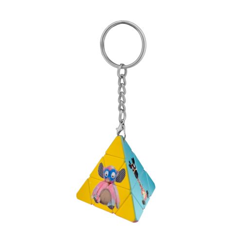 Logisk pyramide nøkkelring