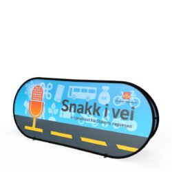 Popup banner 265x111 cm