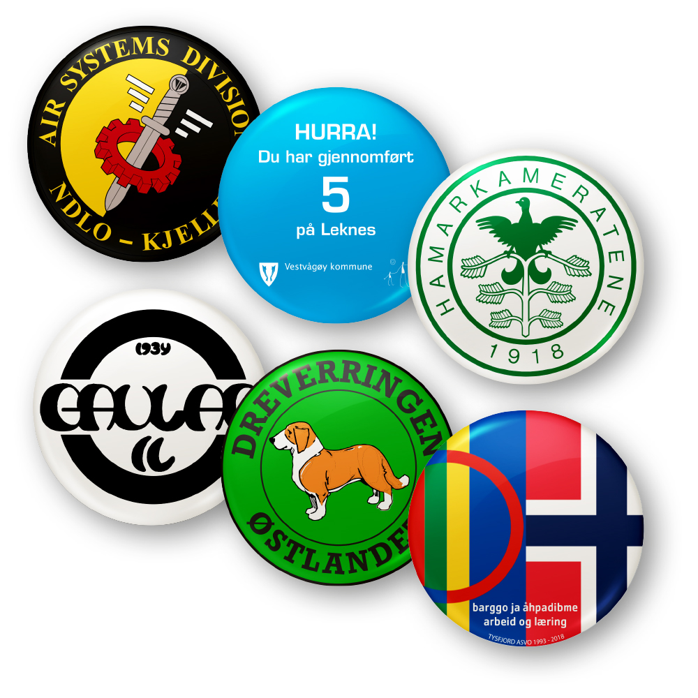 Buttons, rund