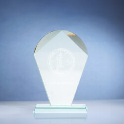 Glassplakett CR10