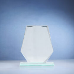 Glassplakett CR40