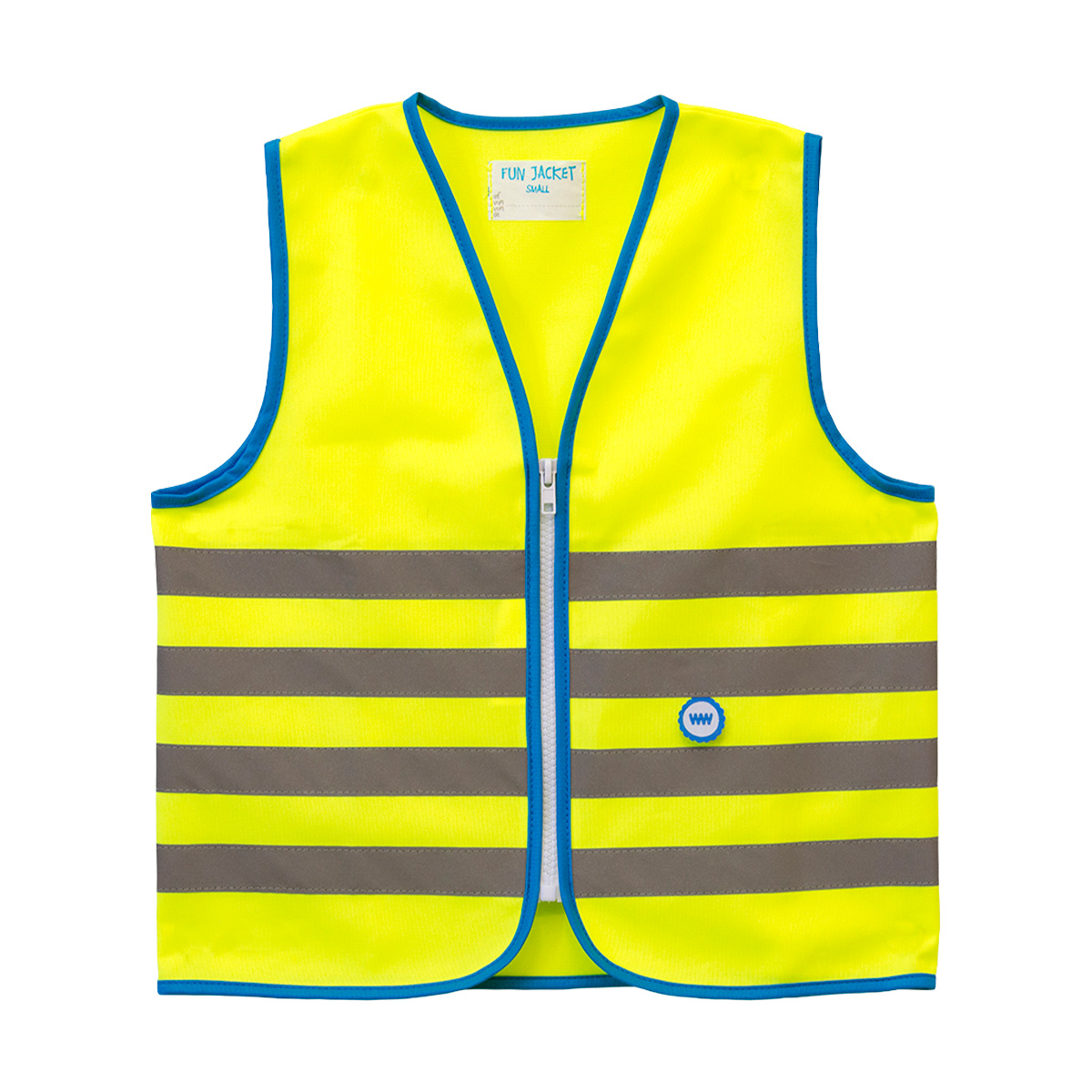 Fun refleksvest barn Gul