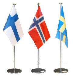 Nasjonsflagg for bordstang