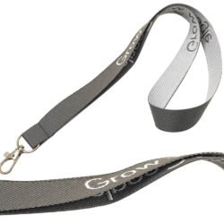 Lanyard med vevet logo