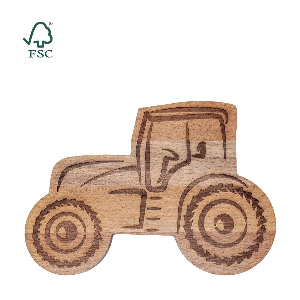 Trefjøl Traktor - Bilde 3
