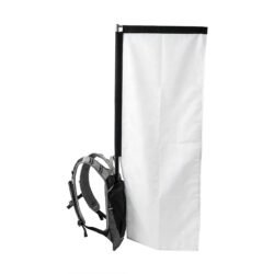 Beachflag rektangel ryggsekk