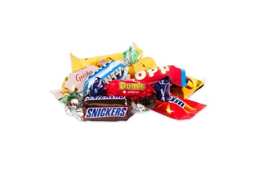 Assortert merkevaregodt